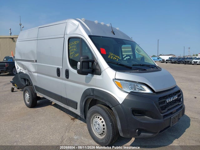 20268804 :رقم المزاد ، 3C6LRVCG7SE519766 vin ، 2025 Ram Promaster 2500 Cargo Van مزاد بيع