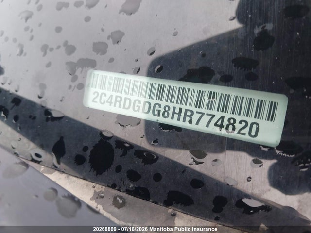 Dodge Grand Caravan Gt 2017 2C4RDGDG8HR774820 Image 9