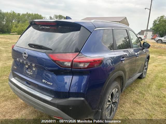 20268811 :رقم المزاد ، JN8BT3BB7PW205004 vin ، 2023 Nissan Rogue Sv مزاد بيع