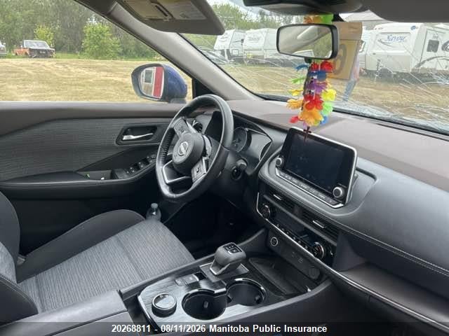 20268811 :رقم المزاد ، JN8BT3BB7PW205004 vin ، 2023 Nissan Rogue Sv مزاد بيع