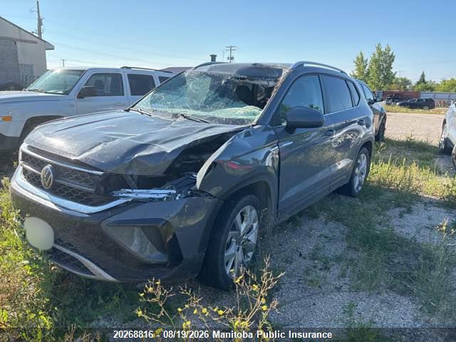 Aukcja sprzedaży 2022 Volkswagen Taos Comfortline 1.5 Tsi, vin: 3VVLX7B2XNM087105, numer aukcji: 20268816