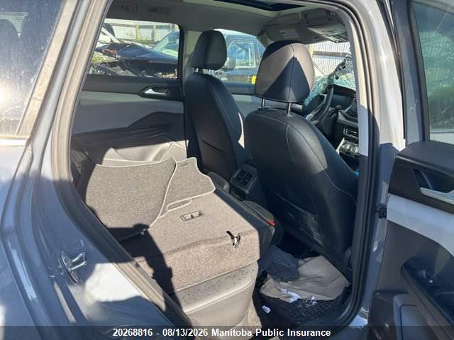 Aukcja sprzedaży 2022 Volkswagen Taos Comfortline 1.5 Tsi, vin: 3VVLX7B2XNM087105, numer aukcji: 20268816