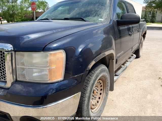 2007 Gmc Sierra 1500 Crew Cab მანქანა იყიდება აუქციონზე, vin: 2GTEK13C171644682, აუქციონის ნომერი: 20268835