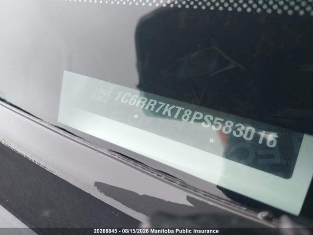 Aukcja sprzedaży 2023 Dodge Ram 1500 Tradesman Crew Cab, vin: 1C6RR7KT8PS583016, numer aukcji: 20268845