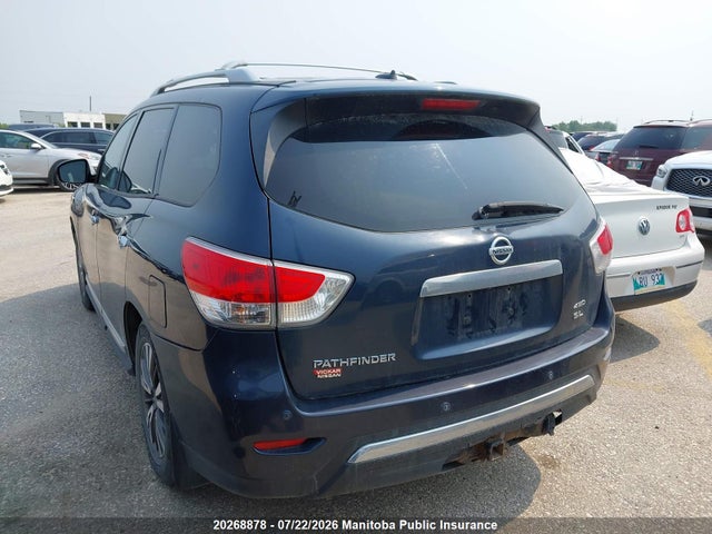 Продаж на аукціоні авто 2015 Nissan Pathfinder Sl, vin: 5N1AR2MMXFC694511, номер лоту: 20268878