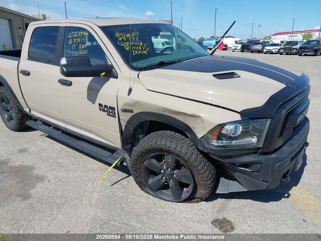 Продаж на аукціоні авто 2019 Dodge Ram 1500 Slt Crew Cab, vin: 1C6RR7LT9KS717877, номер лоту: 20268894