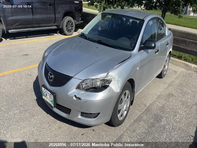 Aukcja sprzedaży 2006 Mazda 3 Mazda Gx, vin: JM1BK12F961528200, numer aukcji: 20268896