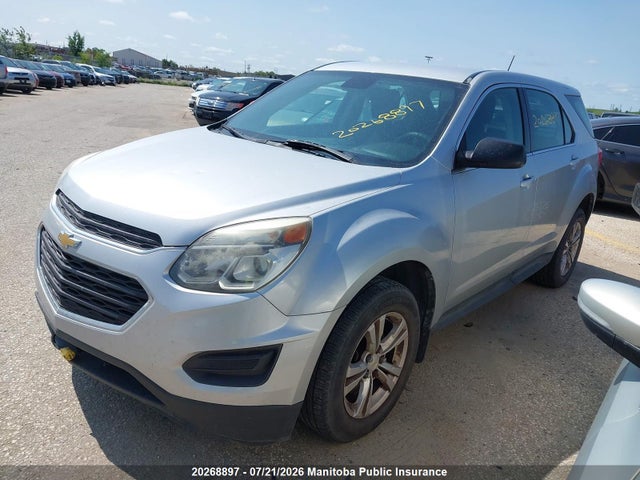 20268897 :رقم المزاد ، 2GNALBEK4G6164104 vin ، 2016 Chevrolet Equinox Ls مزاد بيع
