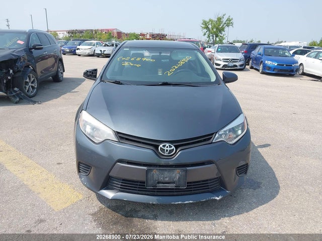 Продаж на аукціоні авто 2016 Toyota Corolla L/le/le Pls/prm/s/s Pls, vin: 2T1BURHE3GC743107, номер лоту: 20268900