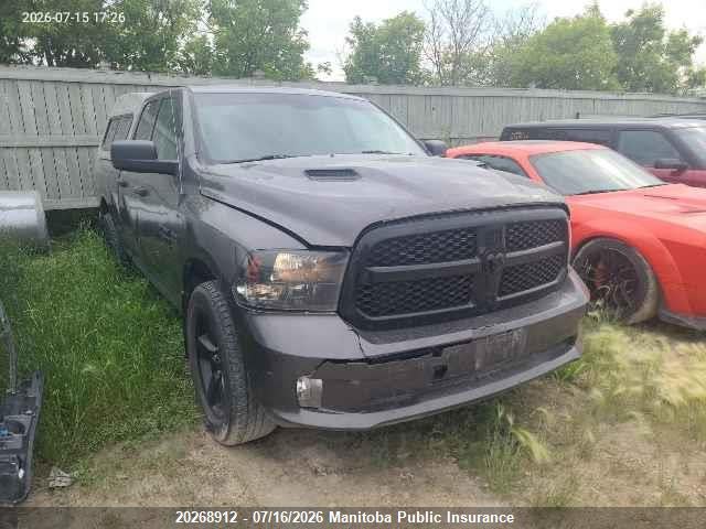 Auction sale of the 2019 Dodge Ram 1500 Big Horn Quad Cab, vin: 1C6RR7FT9KS701450, lot number: 20268912