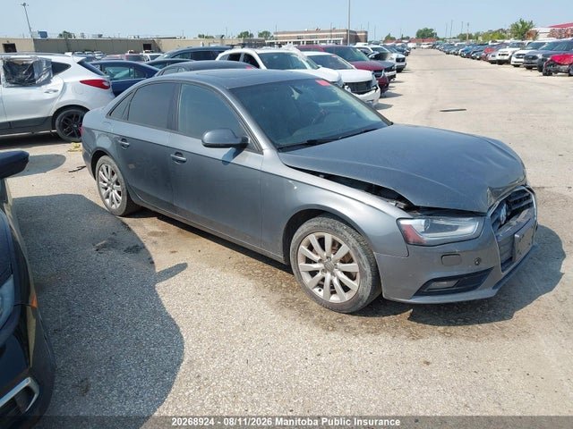 Auction sale of the 2013 Audi A4 2.0t Quattro, vin: WAUBFCFL4DN026987, lot number: 20268924