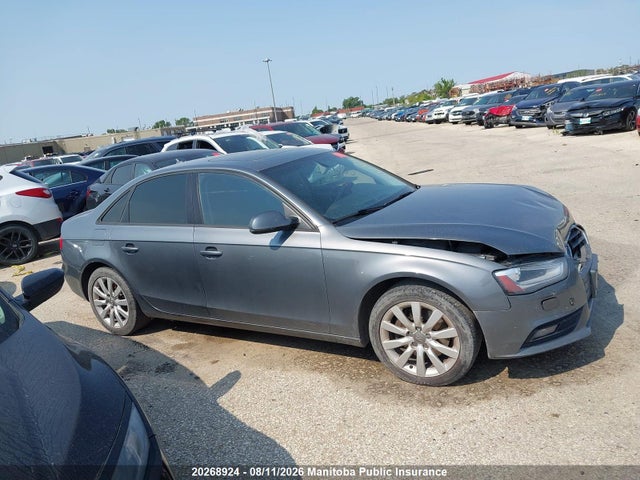 2013 Audi A4 2.0t Quattro მანქანა იყიდება აუქციონზე, vin: WAUBFCFL4DN026987, აუქციონის ნომერი: 20268924
