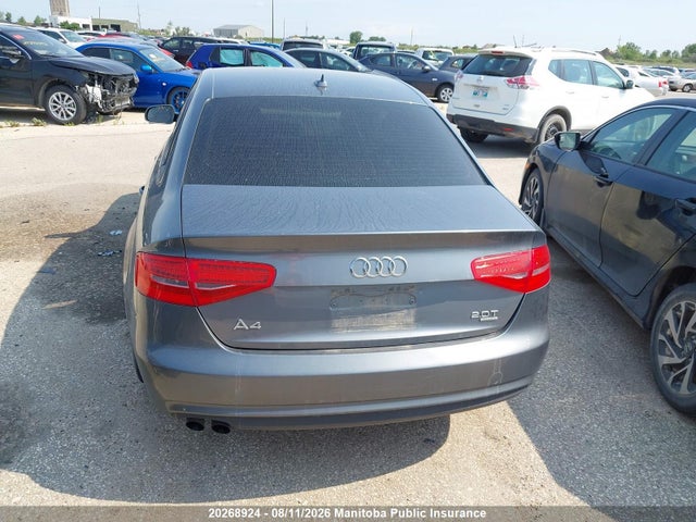 2013 Audi A4 2.0t Quattro მანქანა იყიდება აუქციონზე, vin: WAUBFCFL4DN026987, აუქციონის ნომერი: 20268924