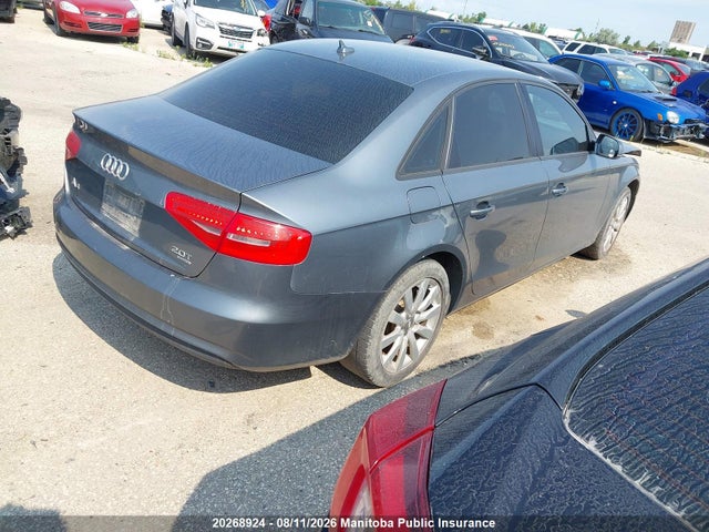 2013 Audi A4 2.0t Quattro მანქანა იყიდება აუქციონზე, vin: WAUBFCFL4DN026987, აუქციონის ნომერი: 20268924