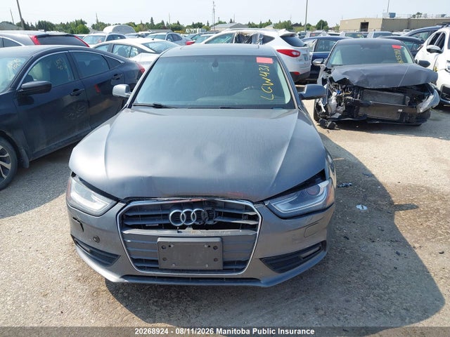 2013 Audi A4 2.0t Quattro მანქანა იყიდება აუქციონზე, vin: WAUBFCFL4DN026987, აუქციონის ნომერი: 20268924