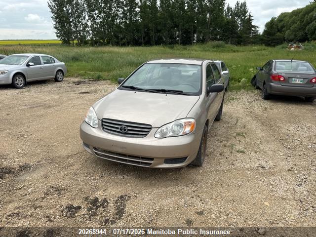 Aukcja sprzedaży 2004 Toyota Corolla Ce, vin: 2T1BR32E54C798192, numer aukcji: 20268944