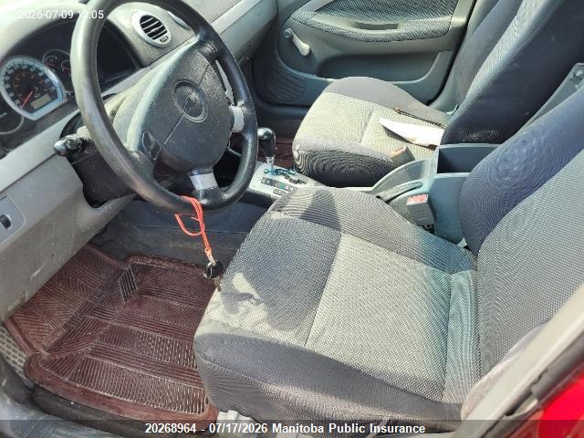 2007 Chevrolet Optra5 Ls მანქანა იყიდება აუქციონზე, vin: KL1JD65Z67K530613, აუქციონის ნომერი: 20268964