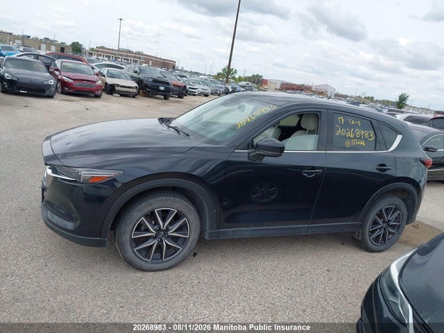 2017 Mazda Cx-5 Grand Touring მანქანა იყიდება აუქციონზე, vin: JM3KFBDL6H0177226, აუქციონის ნომერი: 20268983