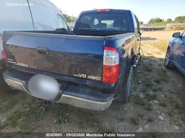 2004 Toyota Tundra Limited V8 Double Cab მანქანა იყიდება აუქციონზე, vin: 5TBDT441X4S461088, აუქციონის ნომერი: 20269005