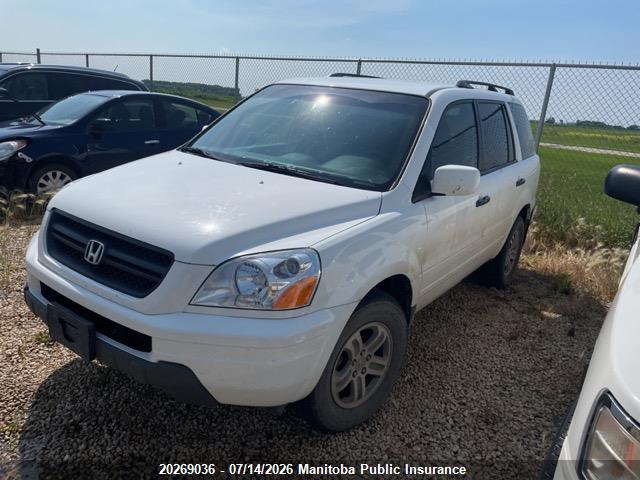 Продаж на аукціоні авто 2003 Honda Pilot Ex-l, vin: 2HKYF186X3H559594, номер лоту: 20269036