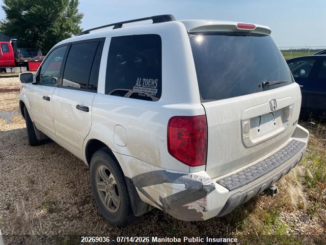 Продаж на аукціоні авто 2003 Honda Pilot Ex-l, vin: 2HKYF186X3H559594, номер лоту: 20269036