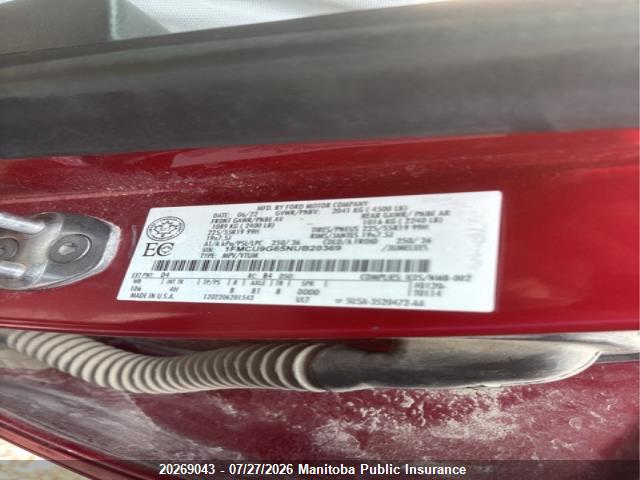 Ford ESCAPE SE 2022 1FMCU9G65NUB20369 Image 9
