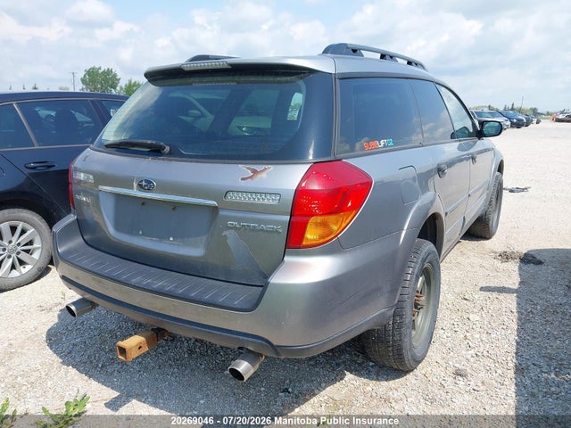 2008 Subaru Outback 2.5i მანქანა იყიდება აუქციონზე, vin: 4S4BP60C487335293, აუქციონის ნომერი: 20269046