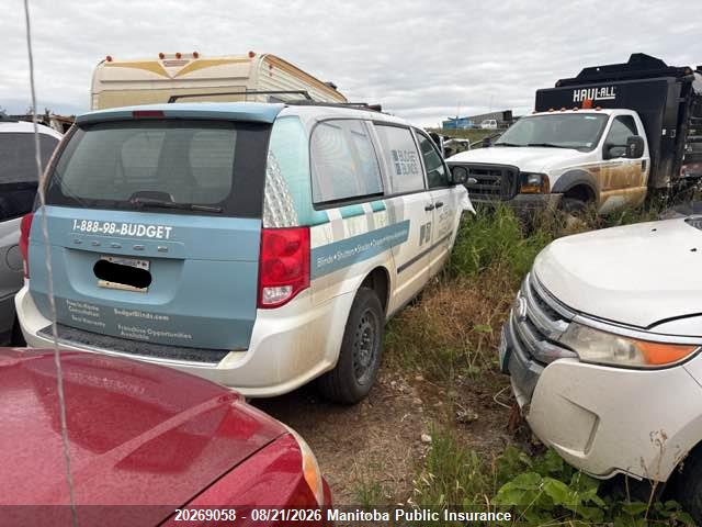 Dodge Grand Caravan Sxt 2014 2C4RDGBG0ER414889 Image 3
