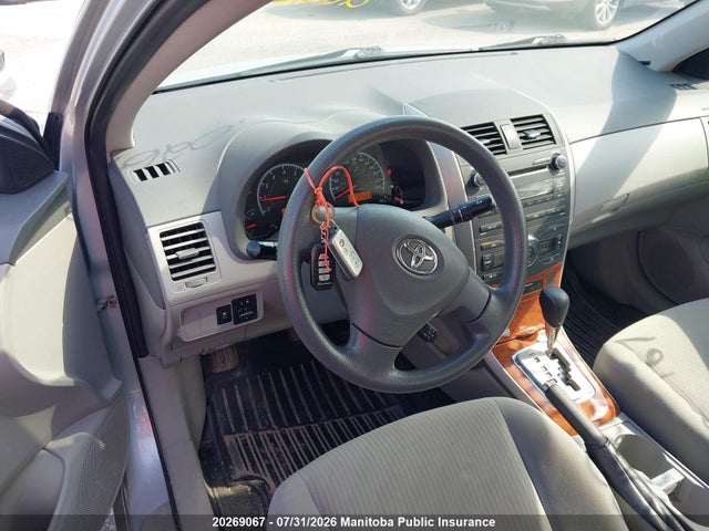 2010 Toyota Corolla Le მანქანა იყიდება აუქციონზე, vin: 2T1BU4EE6AC205967, აუქციონის ნომერი: 20269067