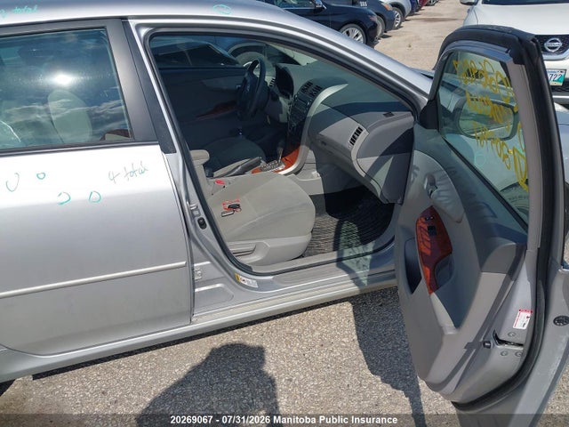 2010 Toyota Corolla Le მანქანა იყიდება აუქციონზე, vin: 2T1BU4EE6AC205967, აუქციონის ნომერი: 20269067