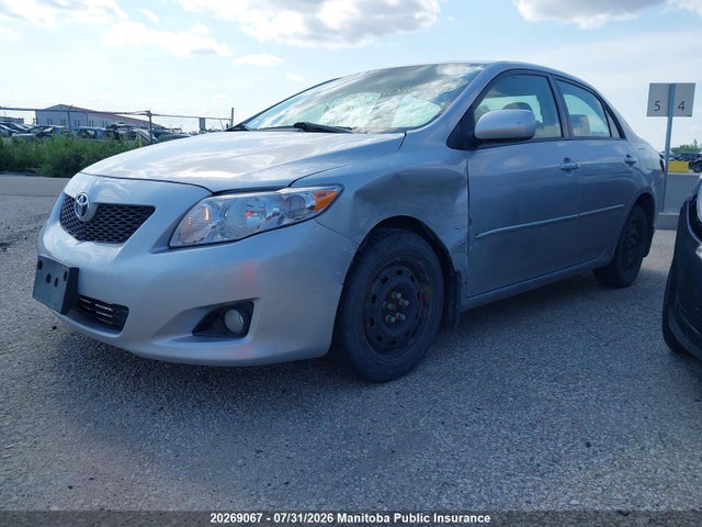 2010 Toyota Corolla Le მანქანა იყიდება აუქციონზე, vin: 2T1BU4EE6AC205967, აუქციონის ნომერი: 20269067