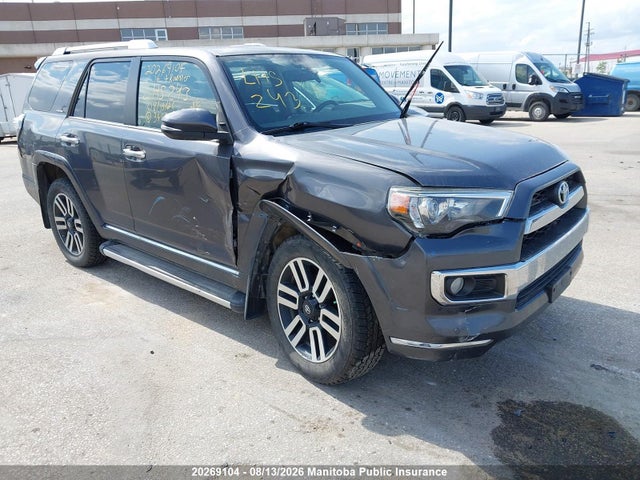 2016 Toyota 4runner Limited V6 მანქანა იყიდება აუქციონზე, vin: JTEBU5JR7G5348829, აუქციონის ნომერი: 20269104