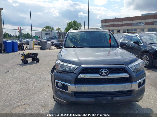2016 Toyota 4runner Limited V6 მანქანა იყიდება აუქციონზე, vin: JTEBU5JR7G5348829, აუქციონის ნომერი: 20269104