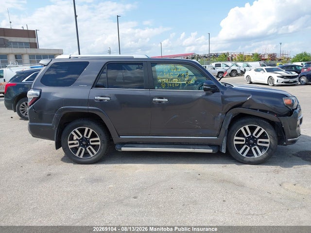 2016 Toyota 4runner Limited V6 მანქანა იყიდება აუქციონზე, vin: JTEBU5JR7G5348829, აუქციონის ნომერი: 20269104