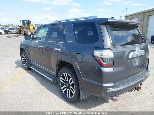 2016 Toyota 4runner Limited V6 მანქანა იყიდება აუქციონზე, vin: JTEBU5JR7G5348829, აუქციონის ნომერი: 20269104