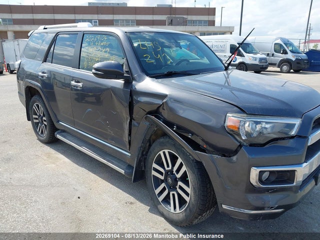 2016 Toyota 4runner Limited V6 მანქანა იყიდება აუქციონზე, vin: JTEBU5JR7G5348829, აუქციონის ნომერი: 20269104