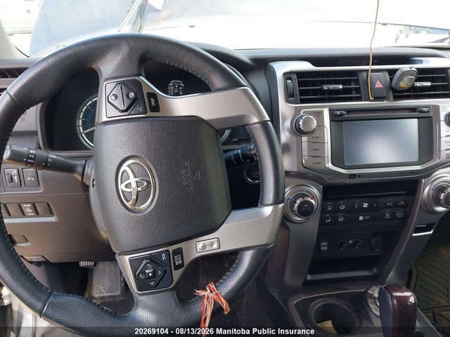 2016 Toyota 4runner Limited V6 მანქანა იყიდება აუქციონზე, vin: JTEBU5JR7G5348829, აუქციონის ნომერი: 20269104