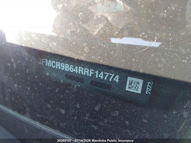 20269107 :رقم المزاد ، 3FMCR9B64RRF14774 vin ، 2024 Ford Bronco Sport Big Bend مزاد بيع