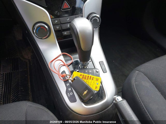 20269109 :رقم المزاد ، 1G1PC5SB8F7216463 vin ، 2015 Chevrolet Cruze Lt Turbo مزاد بيع