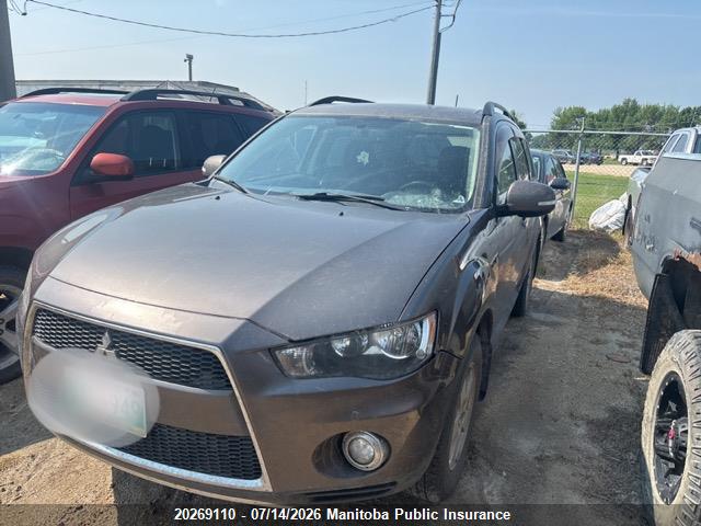 2013 Mitsubishi Outlander Ls მანქანა იყიდება აუქციონზე, vin: JA4JT3AX3DU604207, აუქციონის ნომერი: 20269110