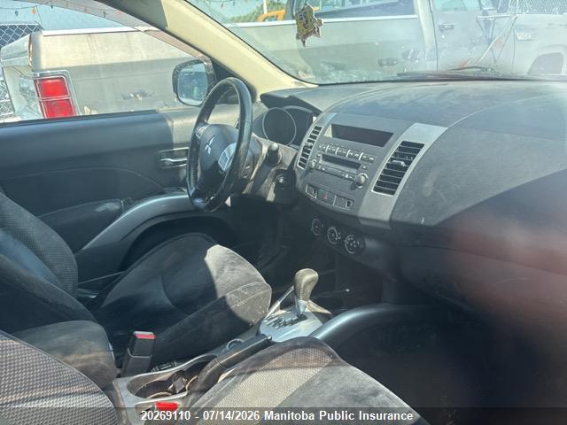 2013 Mitsubishi Outlander Ls მანქანა იყიდება აუქციონზე, vin: JA4JT3AX3DU604207, აუქციონის ნომერი: 20269110