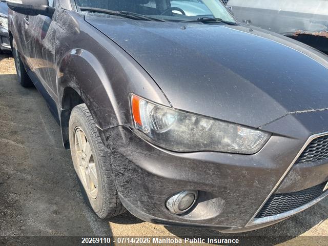 2013 Mitsubishi Outlander Ls მანქანა იყიდება აუქციონზე, vin: JA4JT3AX3DU604207, აუქციონის ნომერი: 20269110