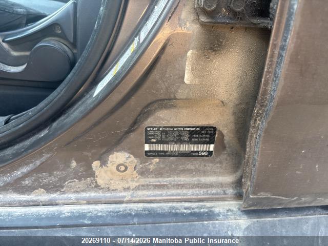 2013 Mitsubishi Outlander Ls მანქანა იყიდება აუქციონზე, vin: JA4JT3AX3DU604207, აუქციონის ნომერი: 20269110