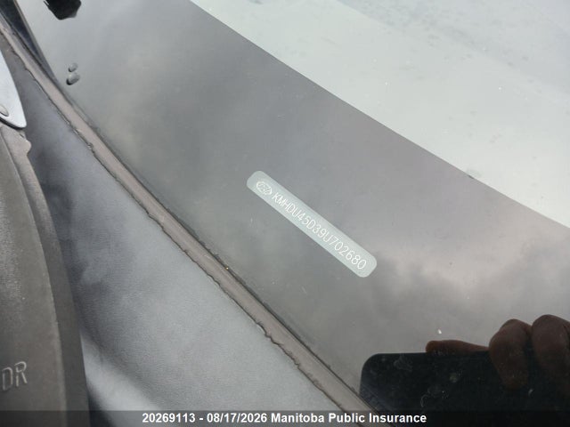 Продажа на аукционе авто 2009 Hyundai Elantra Gls, vin: KMHDU45D39U702680, номер лота: 20269113