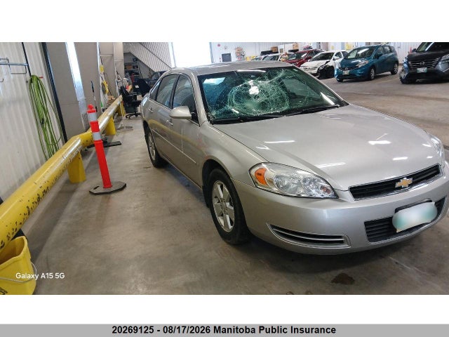 2007 Chevrolet Impala Lt V6 მანქანა იყიდება აუქციონზე, vin: 2G1WT58K079149845, აუქციონის ნომერი: 20269125