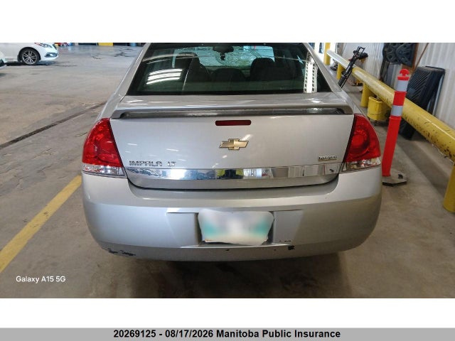 2007 Chevrolet Impala Lt V6 მანქანა იყიდება აუქციონზე, vin: 2G1WT58K079149845, აუქციონის ნომერი: 20269125