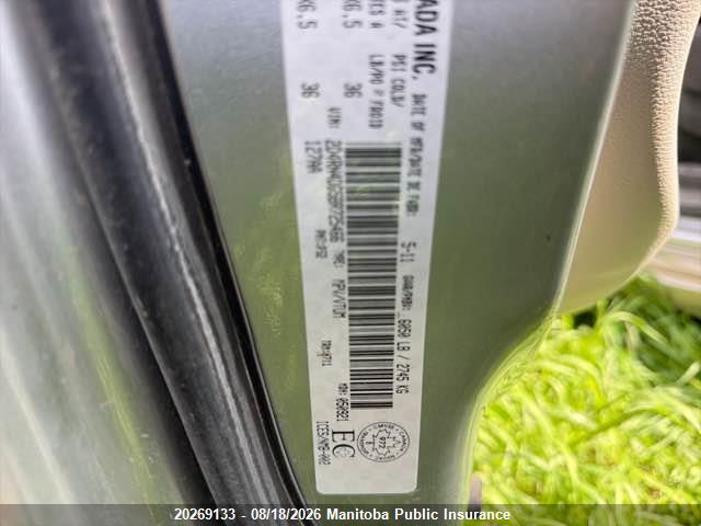 20269133 :رقم المزاد ، 2D4RN4DG5BR725466 vin ، 2011 Dodge Grand Caravan Se مزاد بيع