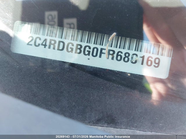 Dodge Grand Caravan Se 2015 2C4RDGBG0FR680169 Image 9