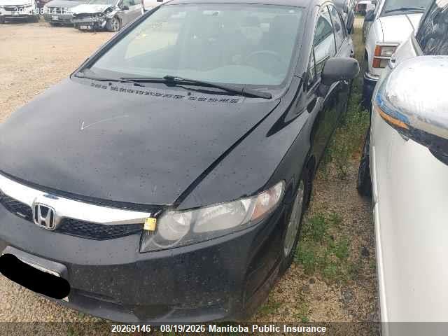 20269146 :رقم المزاد ، 2HGFA16439H111319 vin ، 2009 Honda Civic Dx-g مزاد بيع