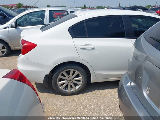 20269155 :رقم المزاد ، 2HGFB2F93CH007242 vin ، 2012 Honda Civic Dx مزاد بيع